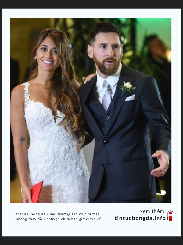 Messi và Antonella tổ chức đám cưới