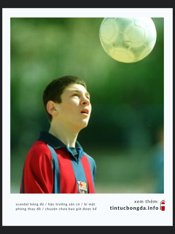 Messi hồi phục còn nhỏ